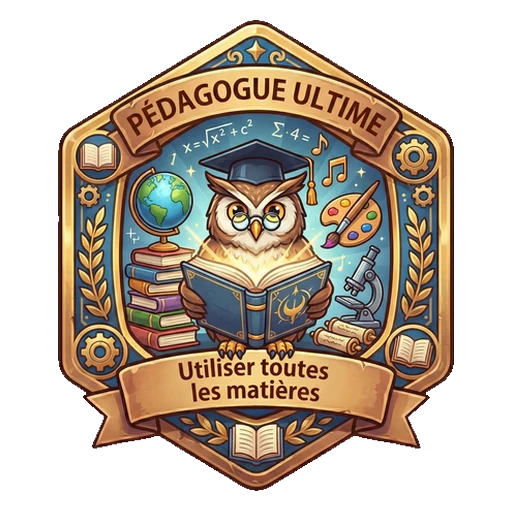 Badge Pédagogue