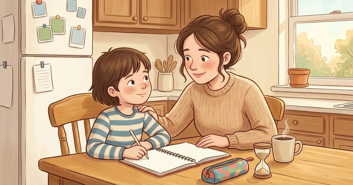 Aider son enfant à devenir autonome dans ses devoirs