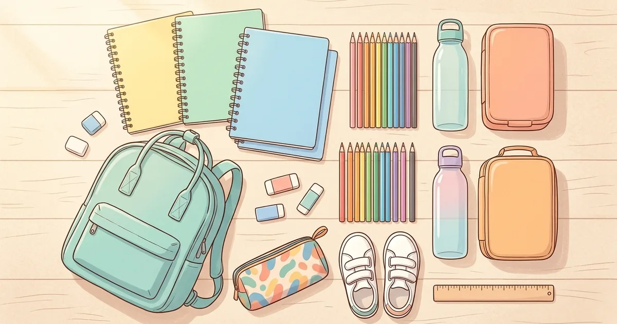 Check-list de la rentrée scolaire : tout préparer sans rien oublier