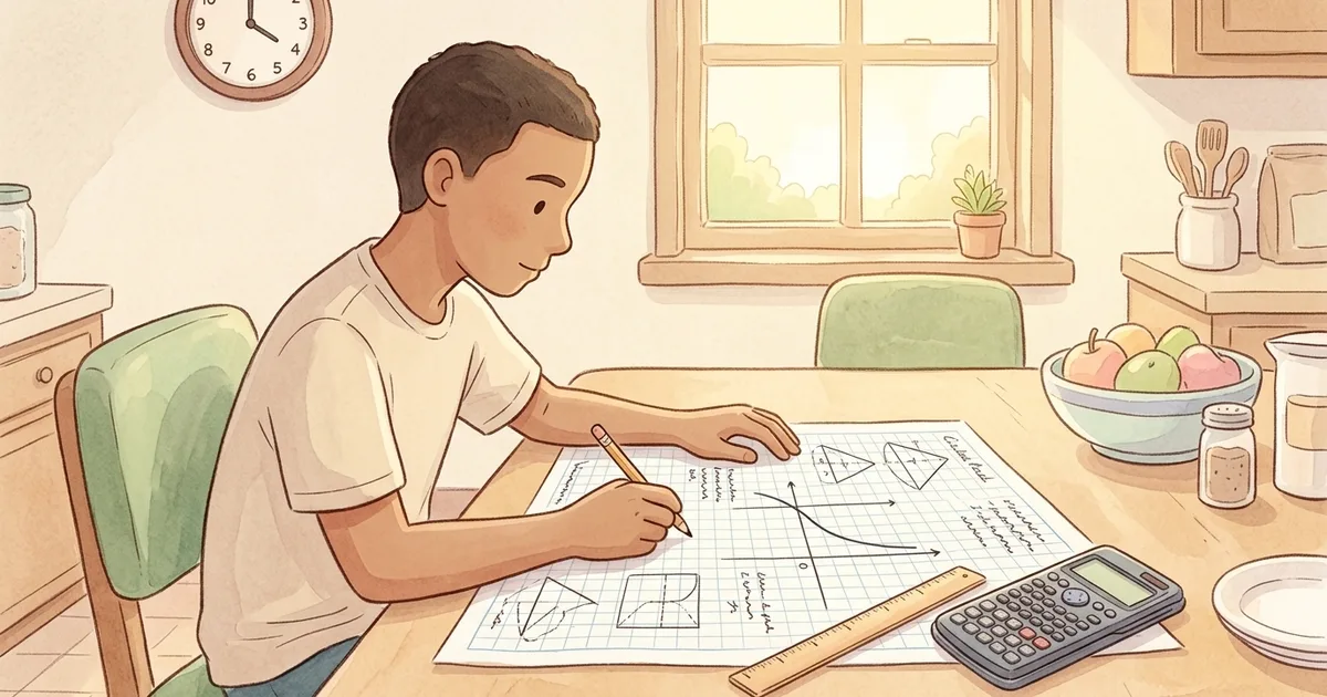 Sujet type bac maths : structure de l'épreuve et entraînement