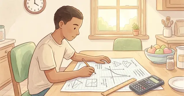 Sujet type bac maths : structure de l'épreuve et entraînement
